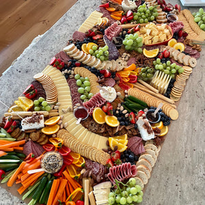 platterful charcuterie gazing table