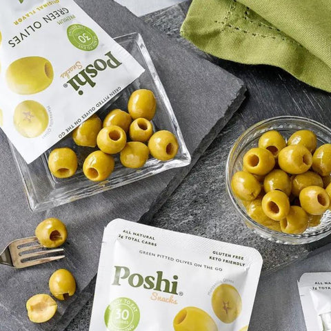 Premium Green Pitted Olives (2 Pack - 1.1 oz)