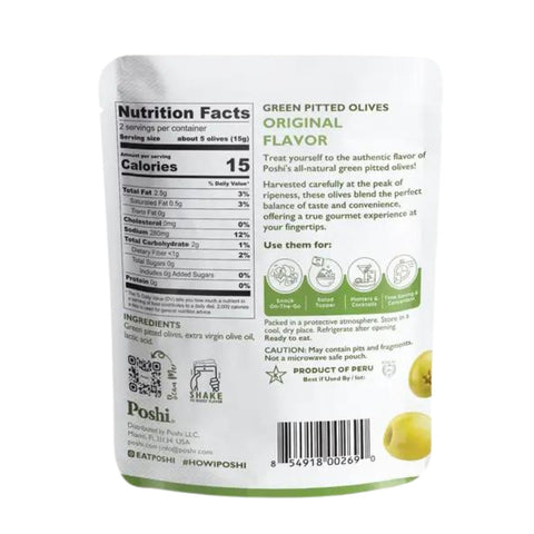 Premium Green Pitted Olives (2 Pack - 1.1 oz)