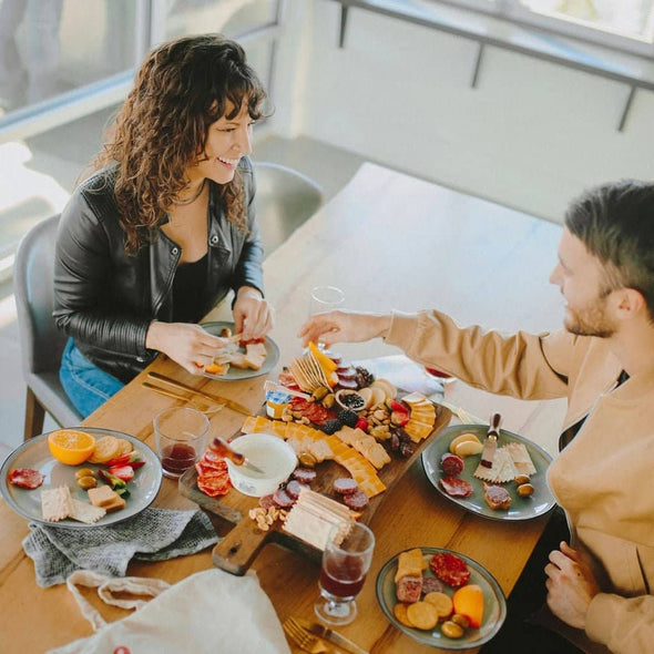 The perfect charcuterie board to share with loved ones.