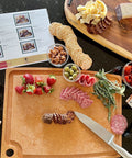 A step-by-step tutorial on how to build your own delicious charcuterie board.