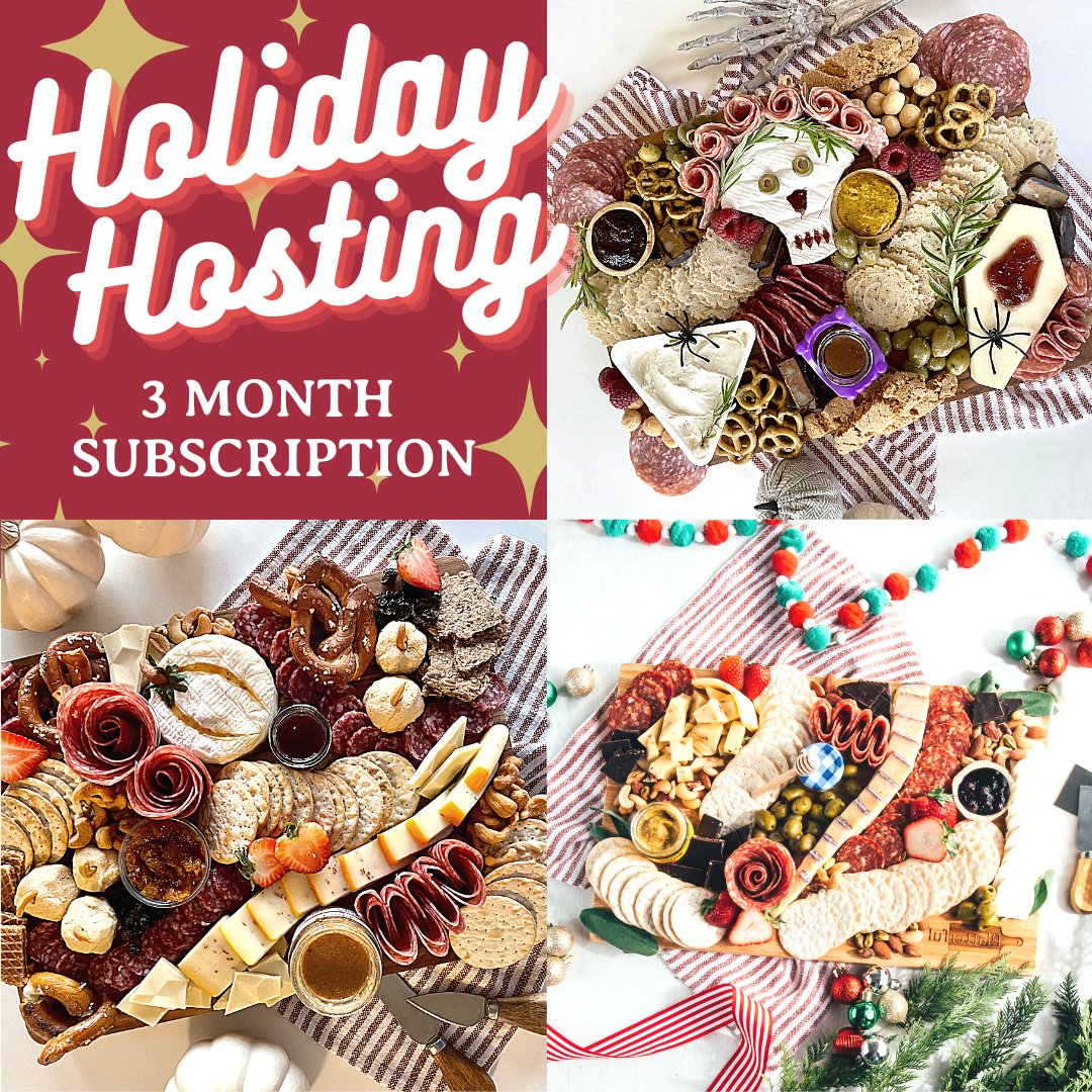 Holiday Hosting 3-Month Prepay Subscription (PREORDER - First kit ships 10/16)