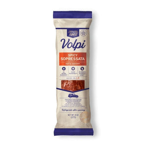 8 oz Spicy Sopressata Chub by Volpi